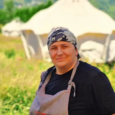 Marina Shanidze — Kitchen team, Glamping Tago